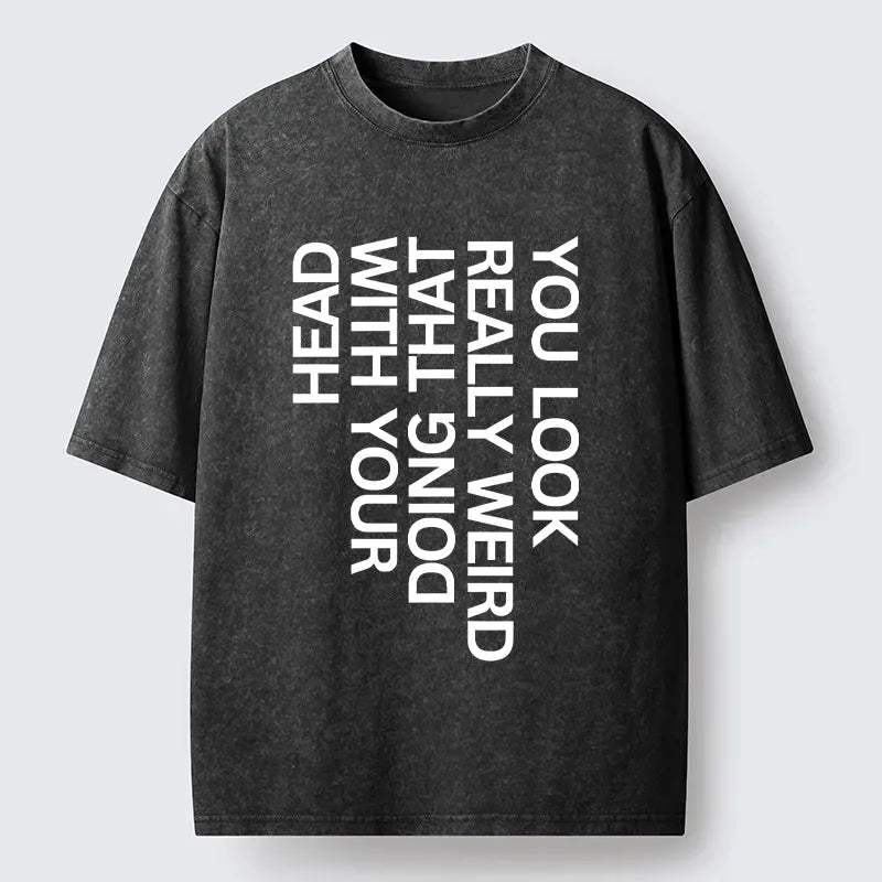 Kyoto-Lion Weird T-Shirt for Daily Wear