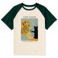 Black Cat Japanese Streetwear for Summer