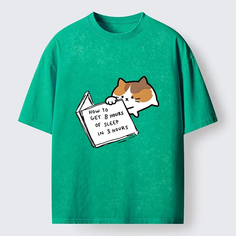 Vintage Washed T-Shirt for Daily Wear