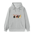 Kyoto-Lion A Flock Of Christmas Chickens Classic Hoodie