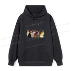 Kyoto-Lion A Flock Of Christmas Chickens Classic Hoodie