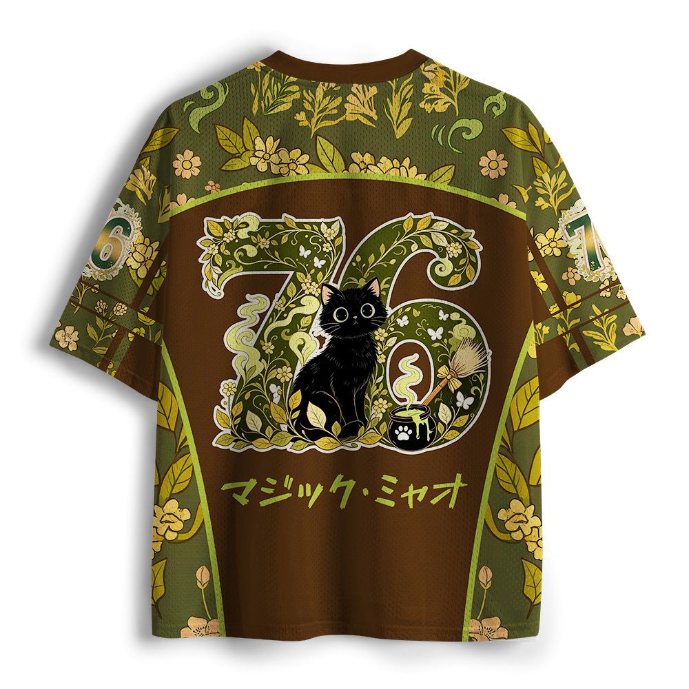 Japanese Streetwear Mesh Jersey