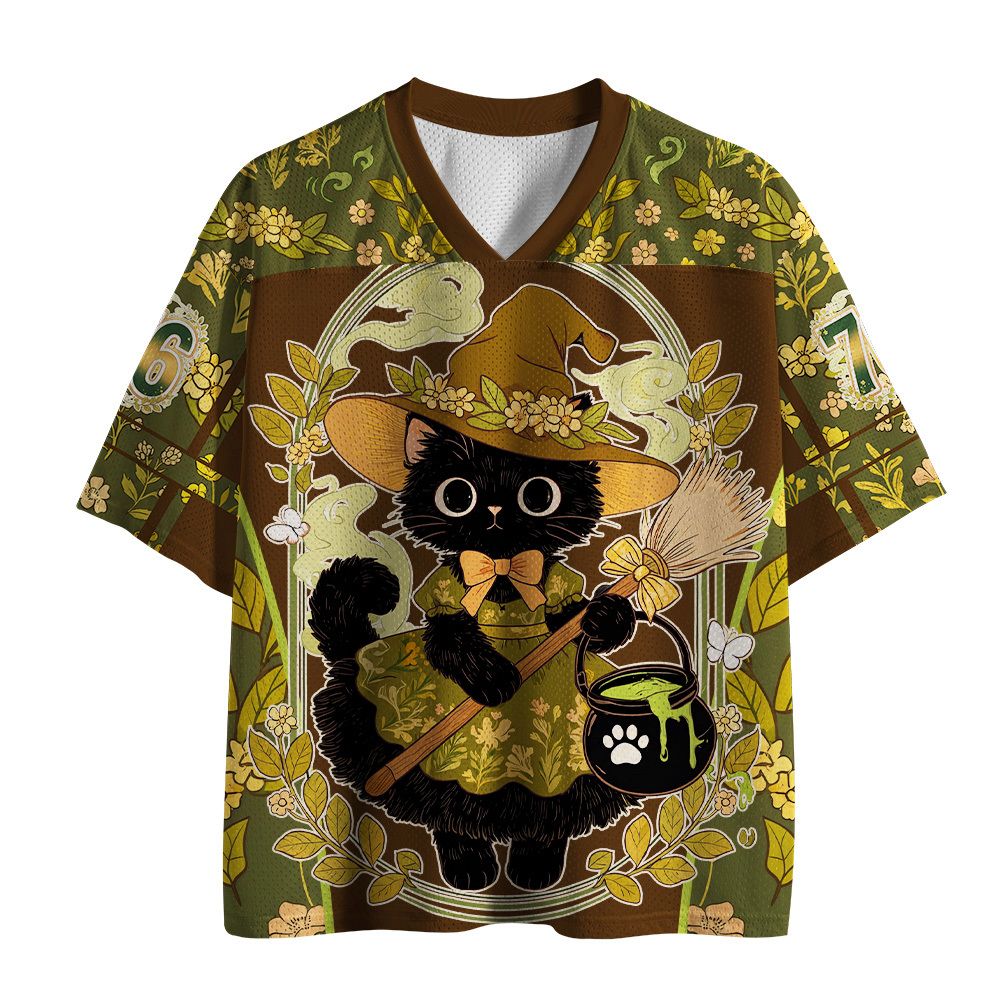 Kyoto-Lion Magic Meow Mesh Jersey