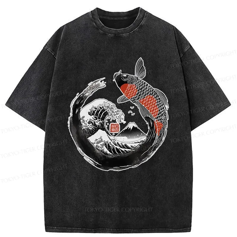 Japanese Koi T-Shirt for Daily Wear