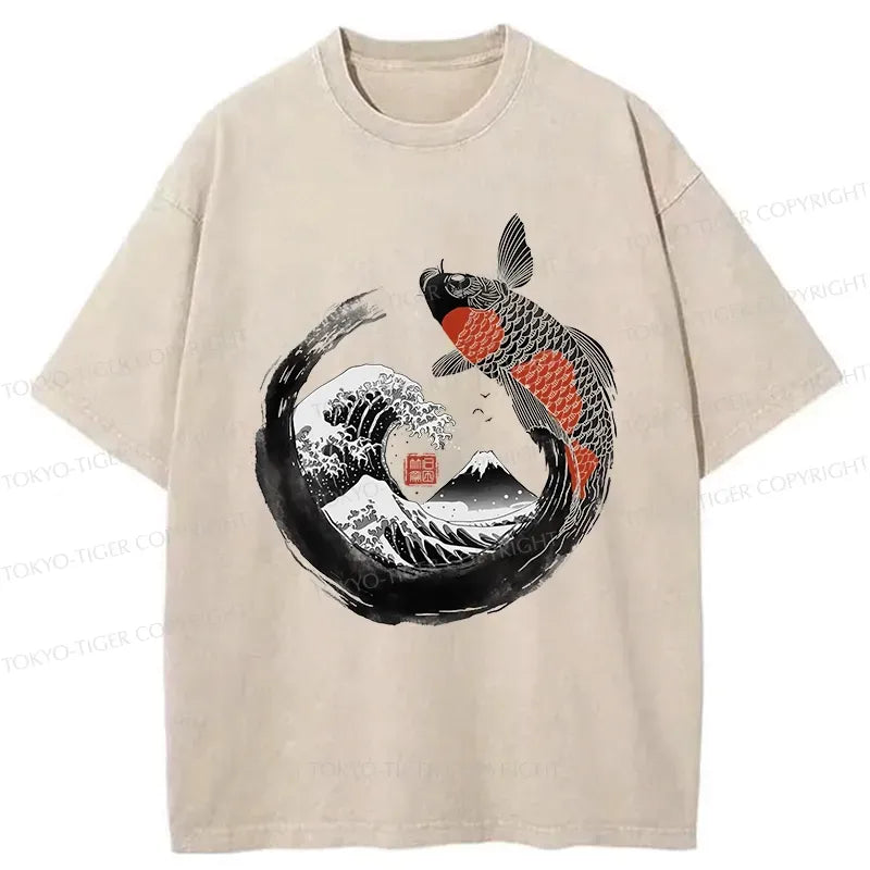Japanese Koi T-Shirt for Daily Wear
