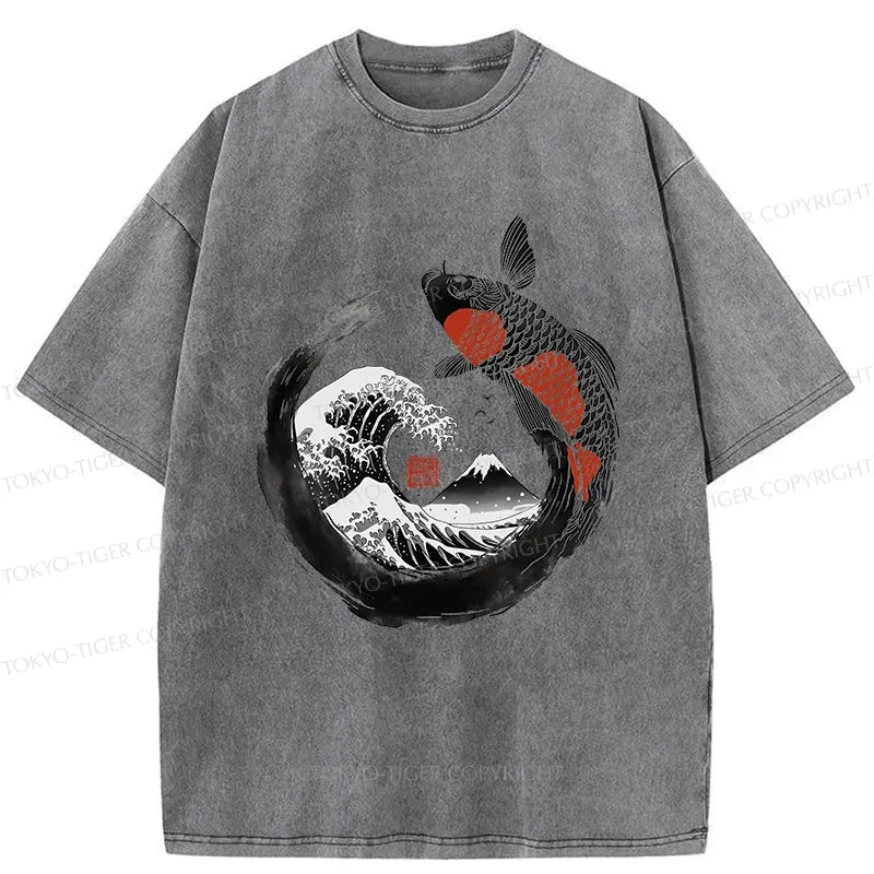 Japanese Koi T-Shirt for Daily Wear