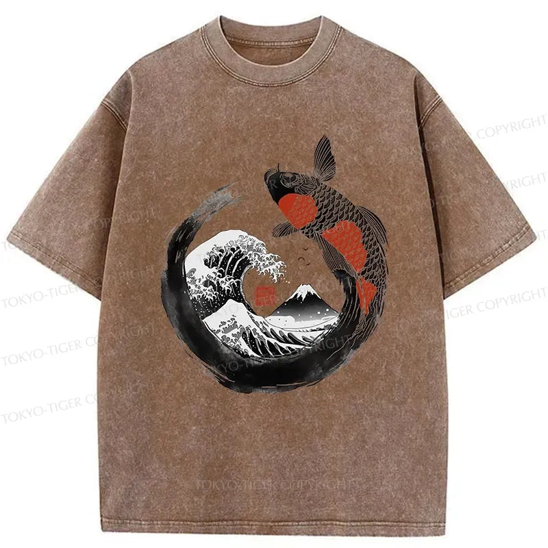 Japanese Koi T-Shirt for Daily Wear