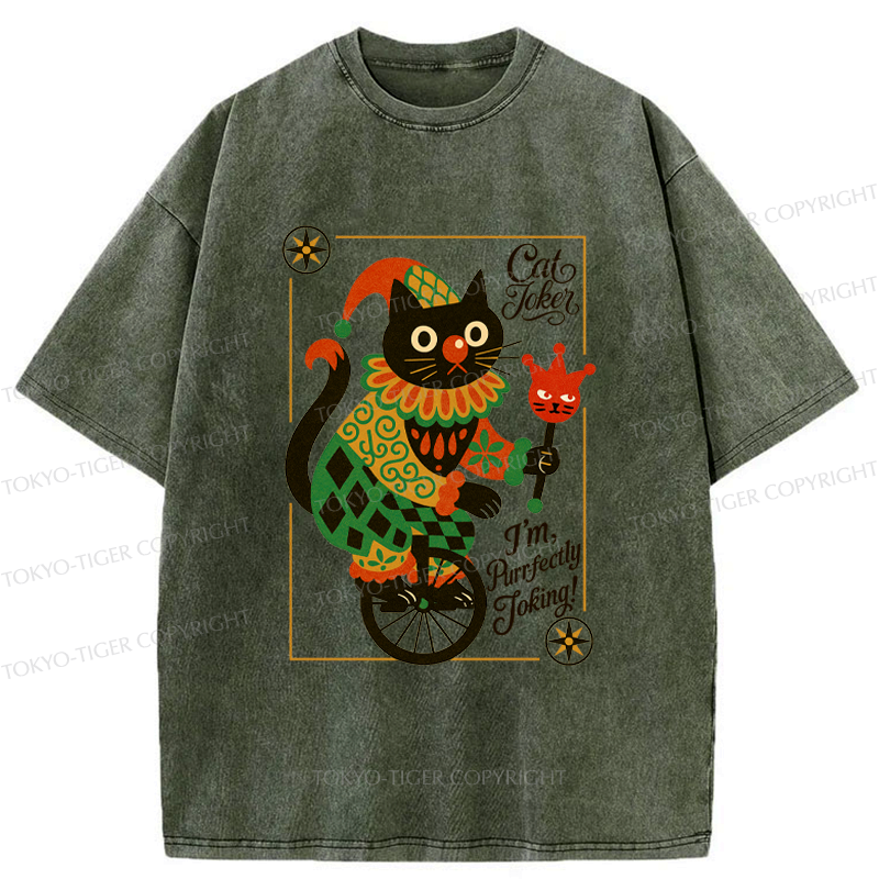 Unisex Soft Cotton Cat Tee