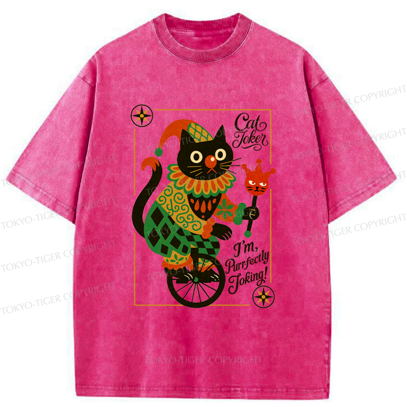 Unisex Soft Cotton Cat Tee