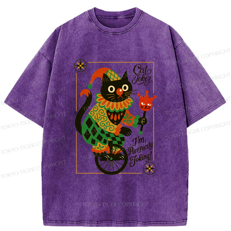 Unisex Soft Cotton Cat Tee