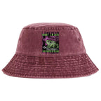 Japanese Washed Bucket Hat for Summer