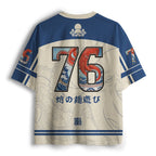 Kyoto-Lion Octopus Ramen Kanagawa Waves Mesh Jersey