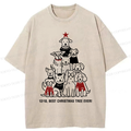 Kyoto-Lion 12/10£¬Best Pupmas Tree Ever Washed T-Shirt