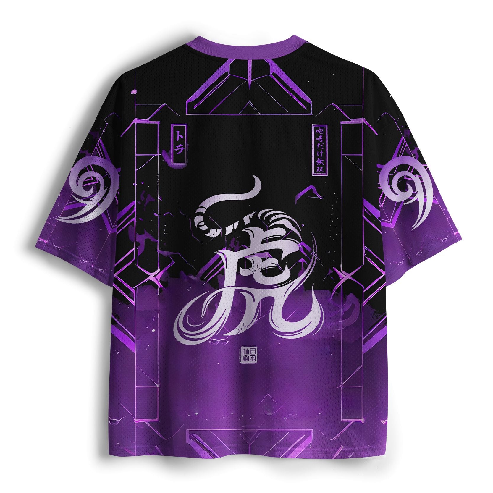 Kyoto Style Mesh Jersey for Casual