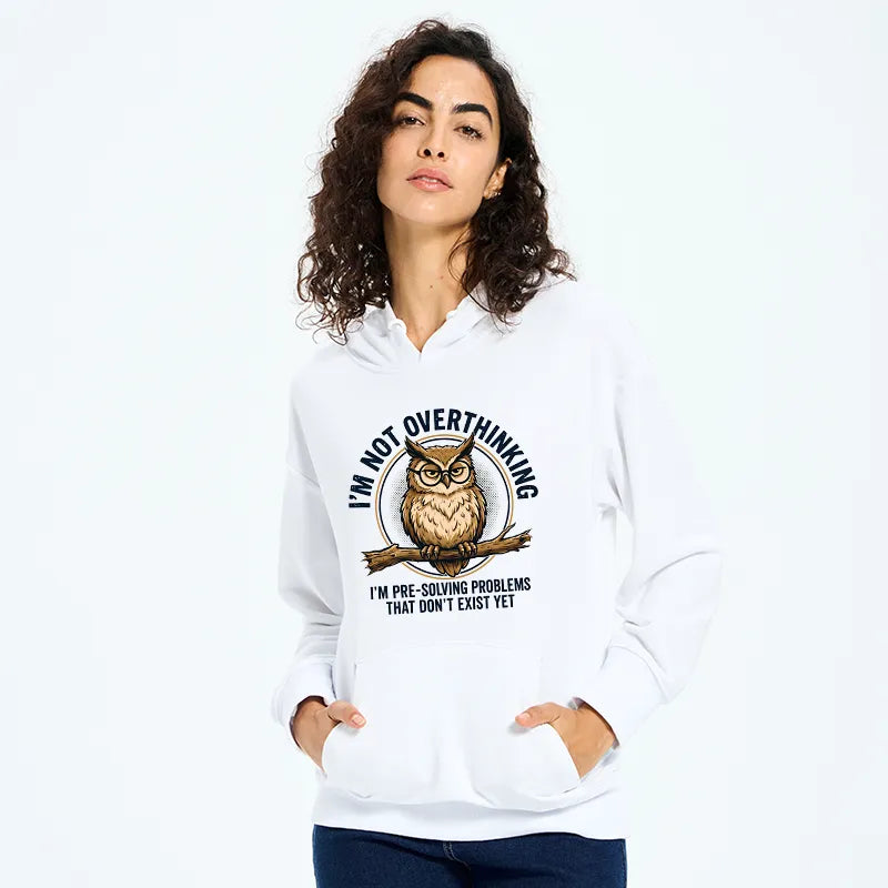 Kyoto-Lion Overthink Master Owl Classic Hoodie