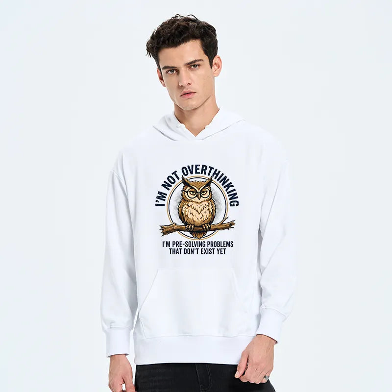 Kyoto-Lion Overthink Master Owl Classic Hoodie