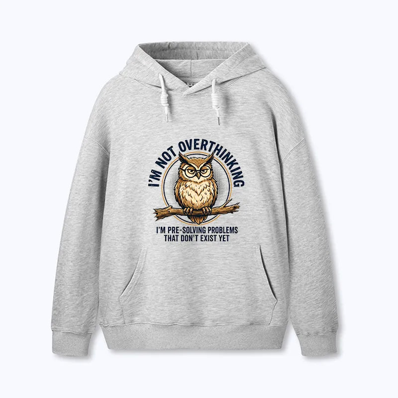 Kyoto-Lion Overthink Master Owl Classic Hoodie