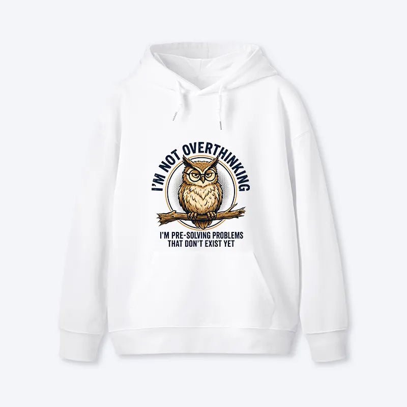 Kyoto-Lion Overthink Master Owl Classic Hoodie
