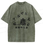 kyoto lion skeleton shirt for daily wear