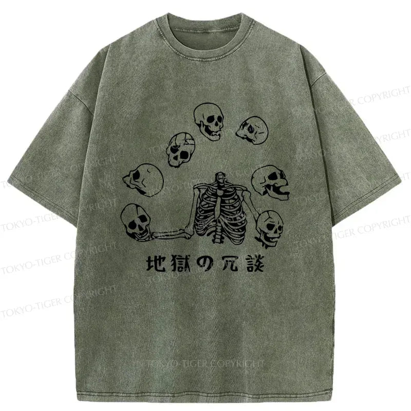 kyoto lion skeleton shirt for daily wear