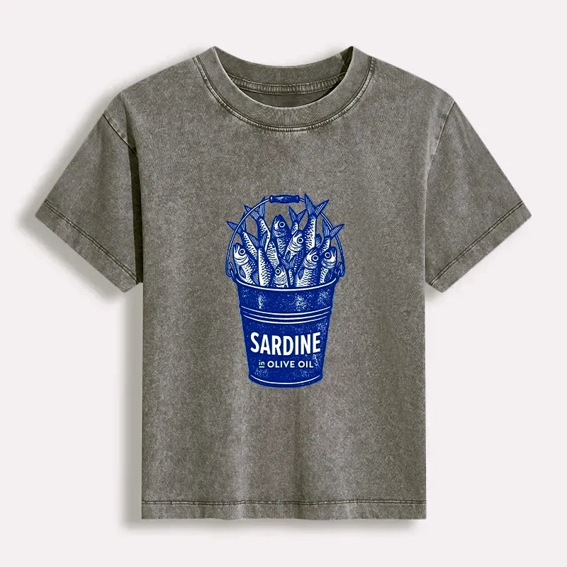 Japanese Vintage Lion Washed T-Shirt