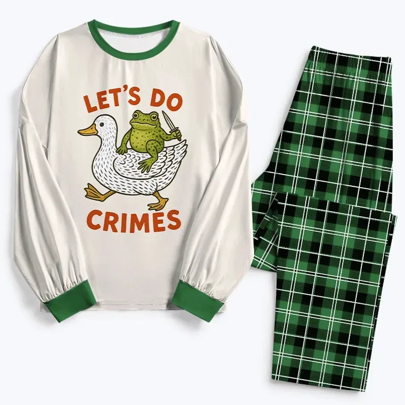 cozy family matching pajamas for vacation
