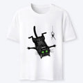 Kyoto-Lion Scared Cat Vs Spider Prank Classic T-Shirt