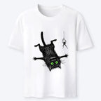 Kyoto-Lion Scared Cat Vs Spider Prank Classic T-Shirt