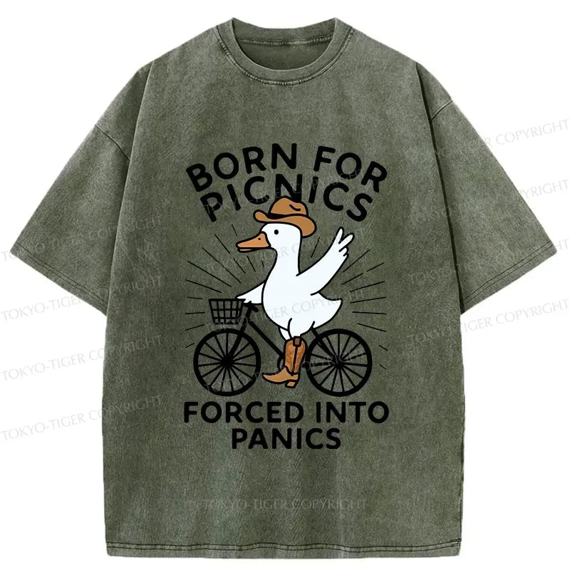 Funny Washed T-Shirt for Summer