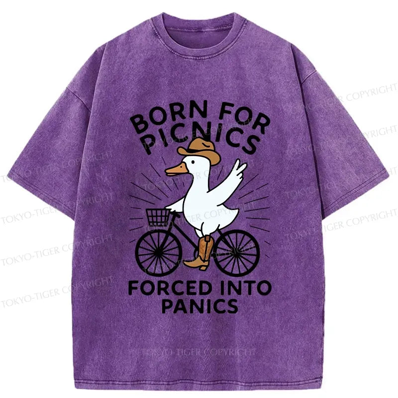 Funny Washed T-Shirt for Summer