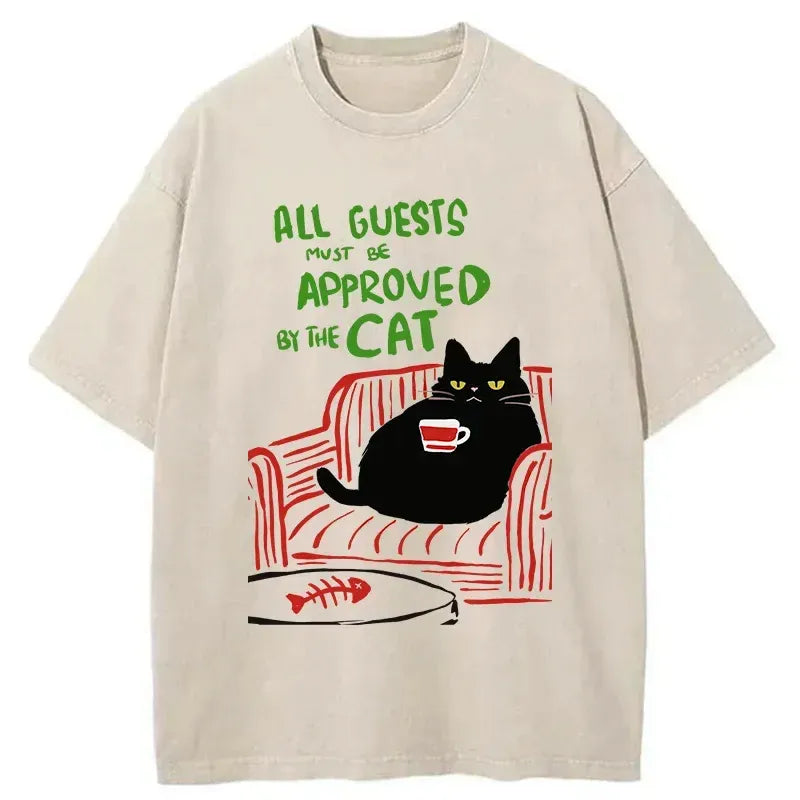 Unisex Cotton Cat Shirt Free Shipping