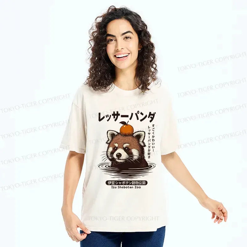 Cute Red Panda Vintage Tee