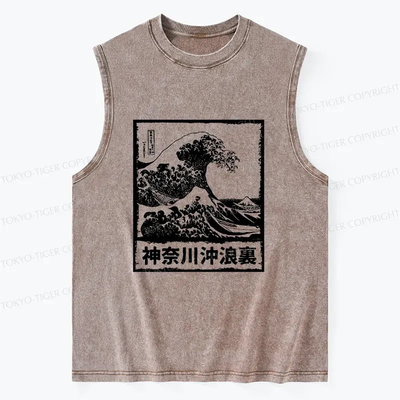 Kyoto-Lion Legendary Wave Washed Tank