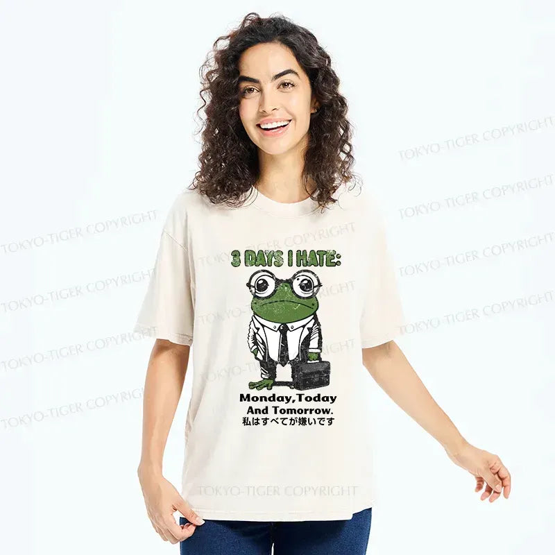 Kyoto Frog Shirt for Summer Vacation