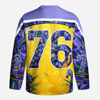 Kyoto-Lion Iris Cat Long-Sleeve Hockey Jersey