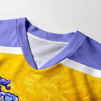 Kyoto-Lion Iris Cat Long-Sleeve Hockey Jersey