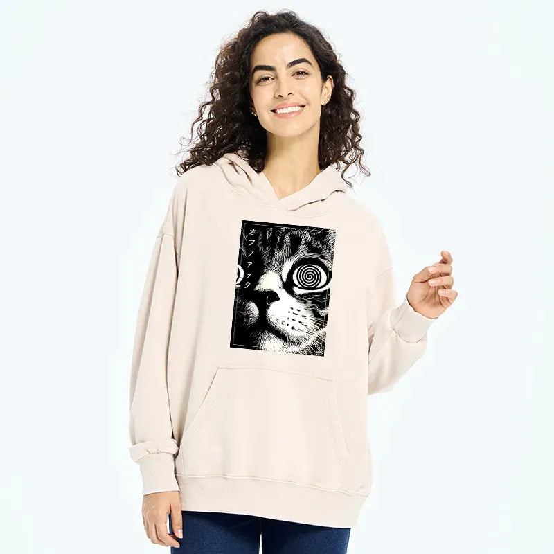 Scary Cat Unisex Hoodie for Daily Wear