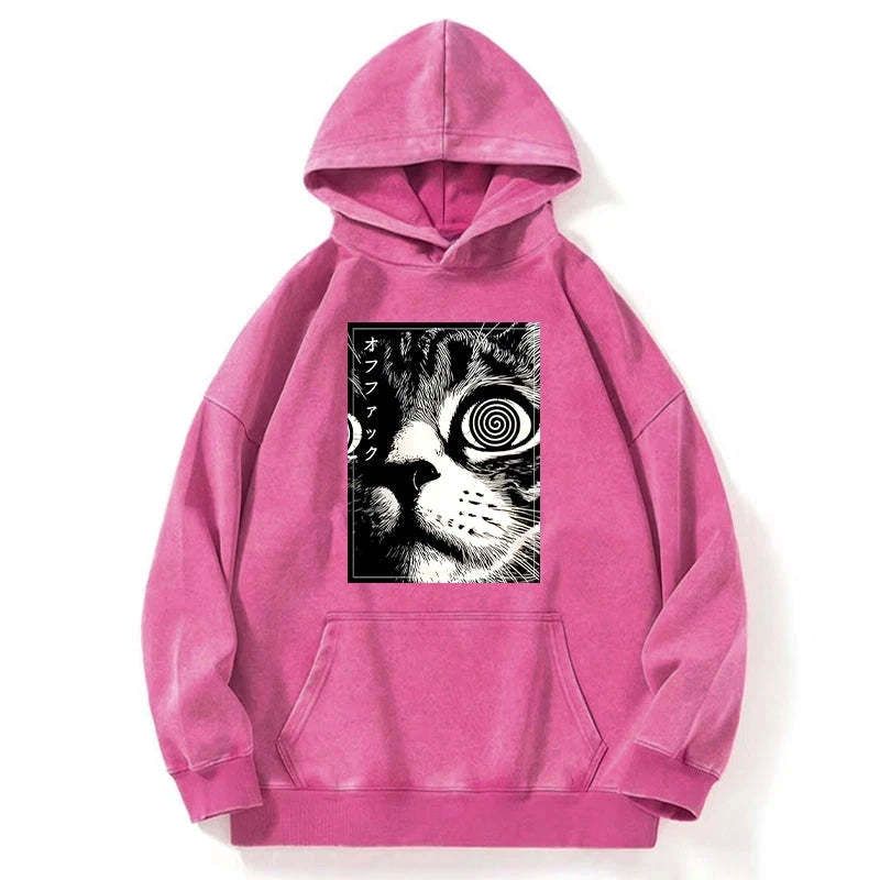 Scary Cat Unisex Hoodie for Daily Wear
