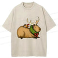 Retro Capybara Tee for Him