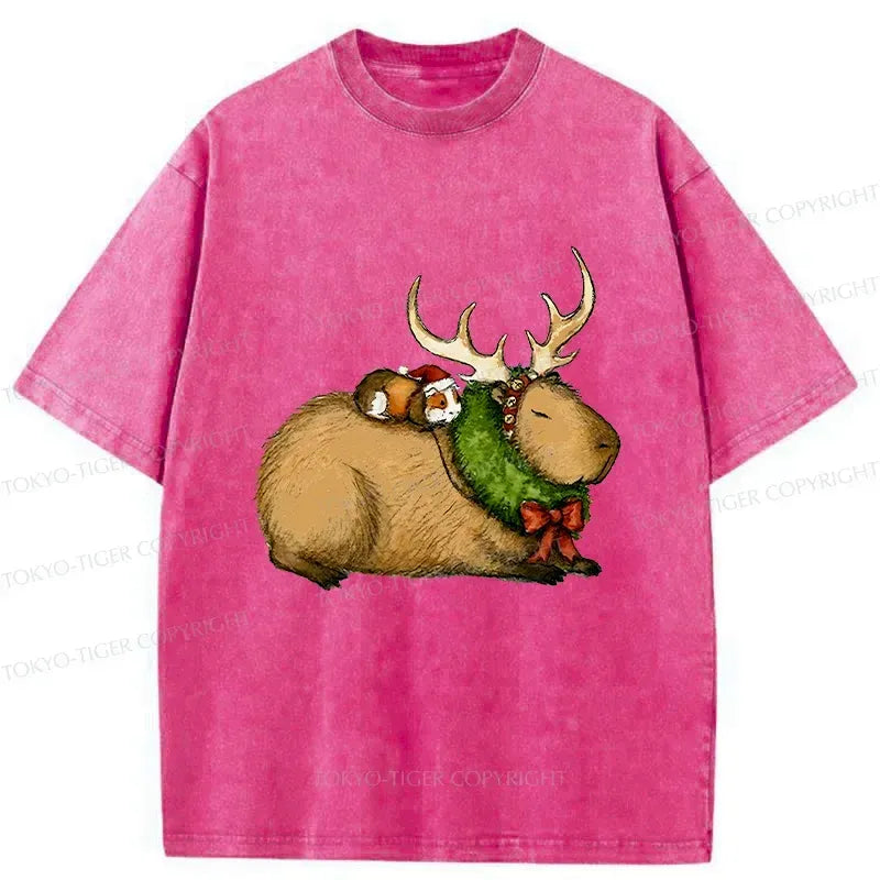 Japanese Washed Capybara Shirt