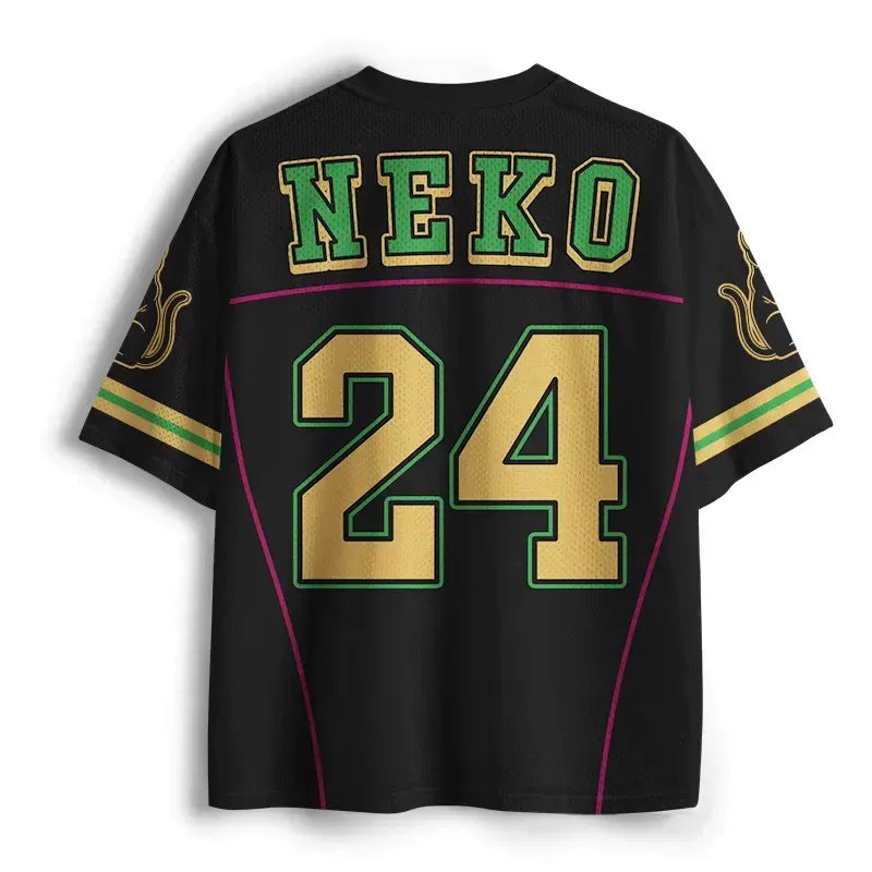 Kyoto-Lion Up Caffeine Down Depression Mesh Jersey