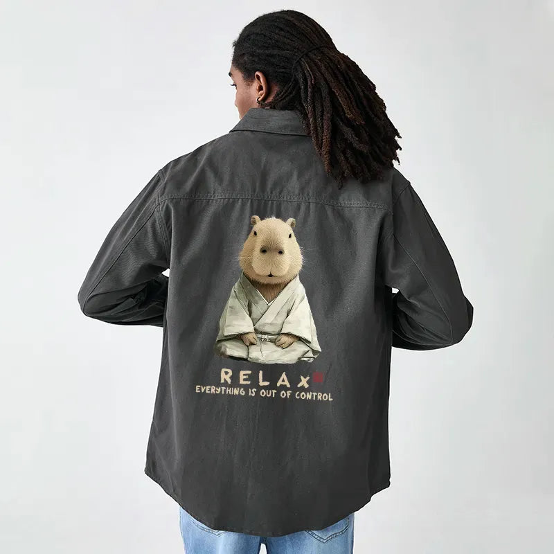 Japanese Style Corduroy Jacket for Casual