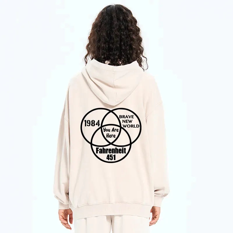Kyoto-Lion Washed Zip Hoodie for Streetwear