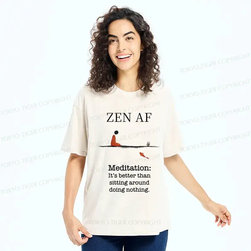 Meditation Vibes Only Relaxed Fit T-Shirt