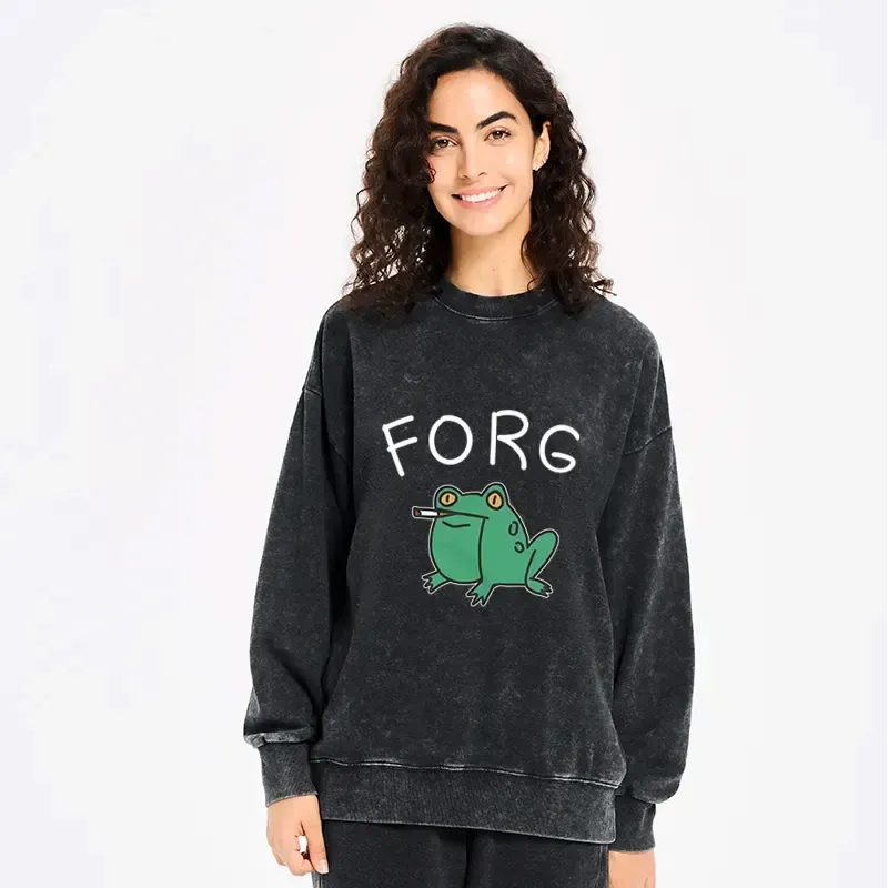 Kyoto lion frog sweatshirt gift idea
