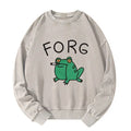 Japanese smoking frog sweatshirt for daily wear