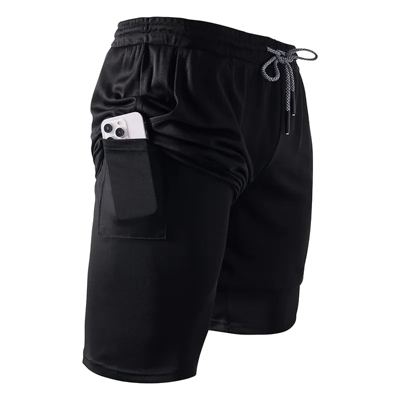 Kyoto-Lion Minimal Asian Ink Brush Gecko Vibe Training Shorts
