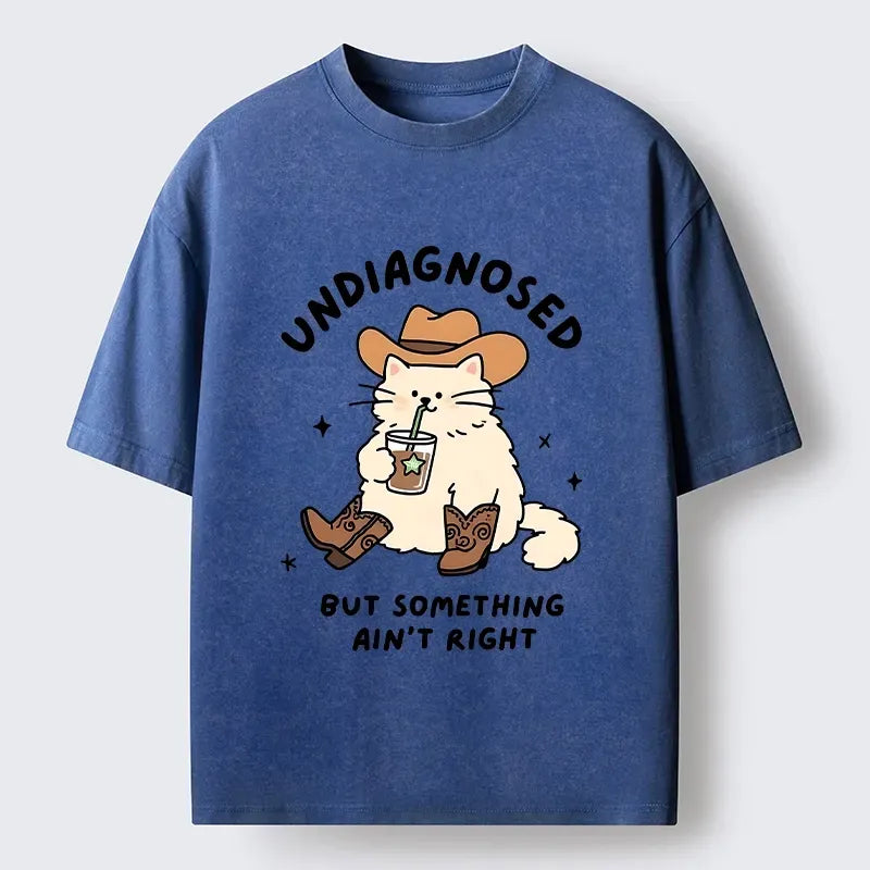 Japanese meme cat t-shirt on sale