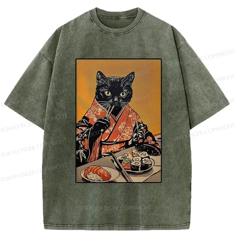 Sushi Lover Ukiyo-e Tee Gift Idea