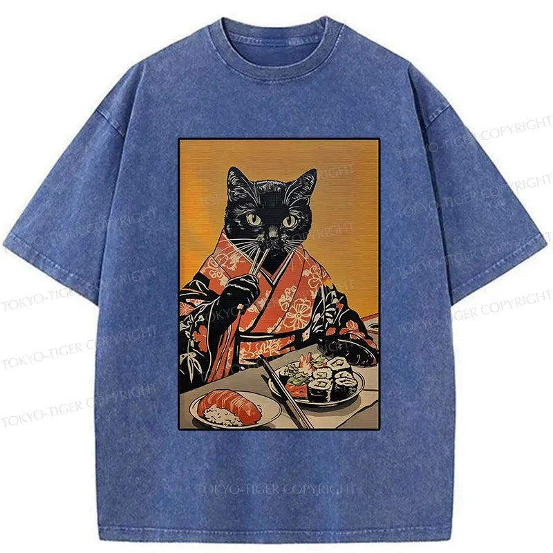 Sushi Lover Ukiyo-e Tee Gift Idea